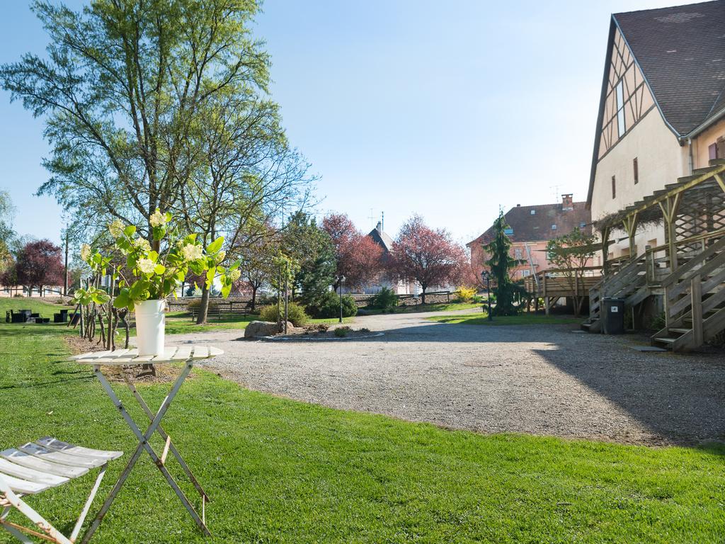 Villa Au pré des Poulains à Ostheim Extérieur photo